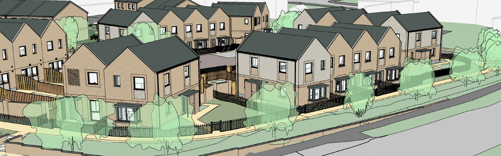 Former Ladyhill day centre and Seven Stiles public house, Alway